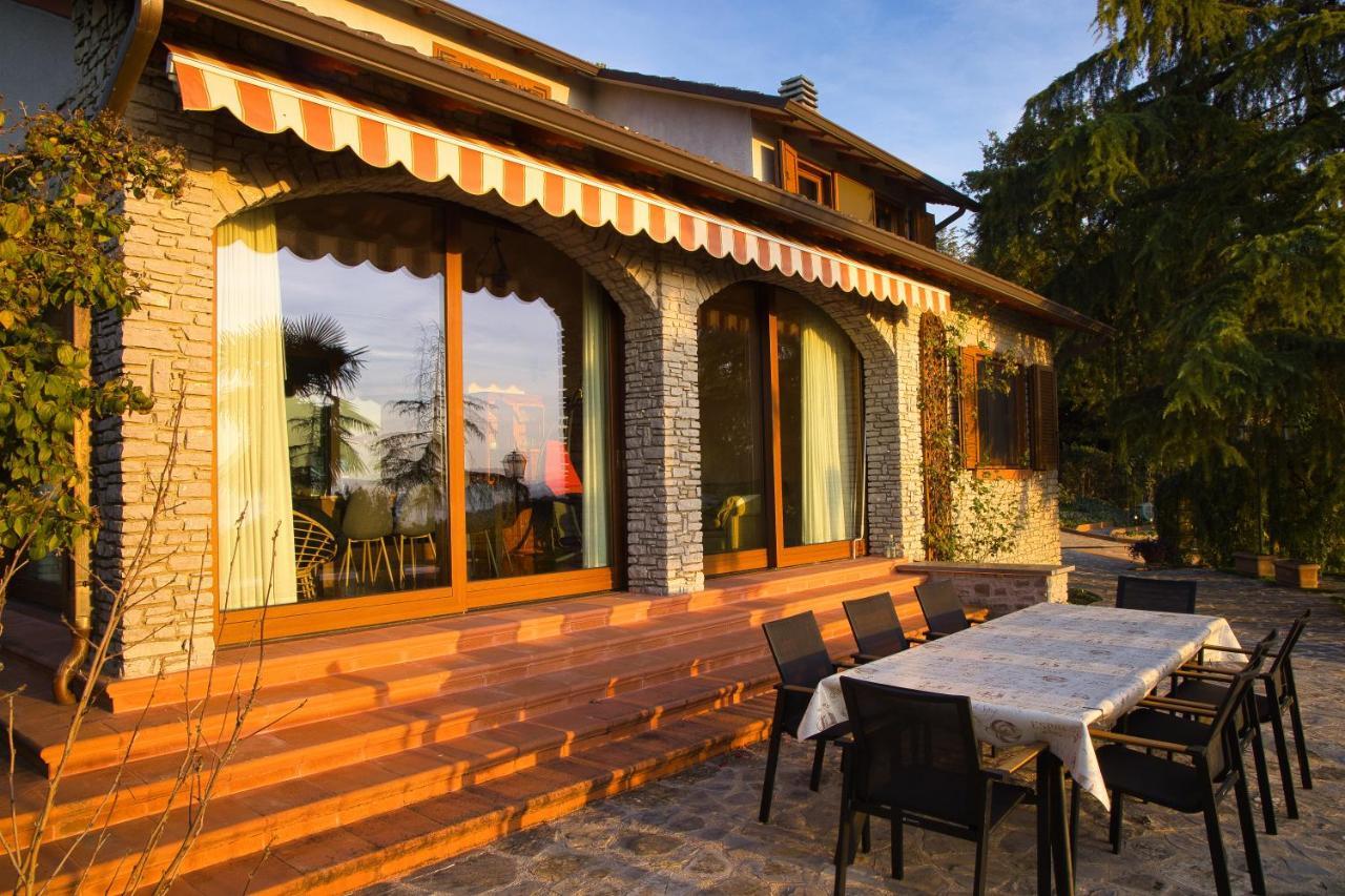Casa Dei Tramonti Villa San Feliciano Bagian luar foto