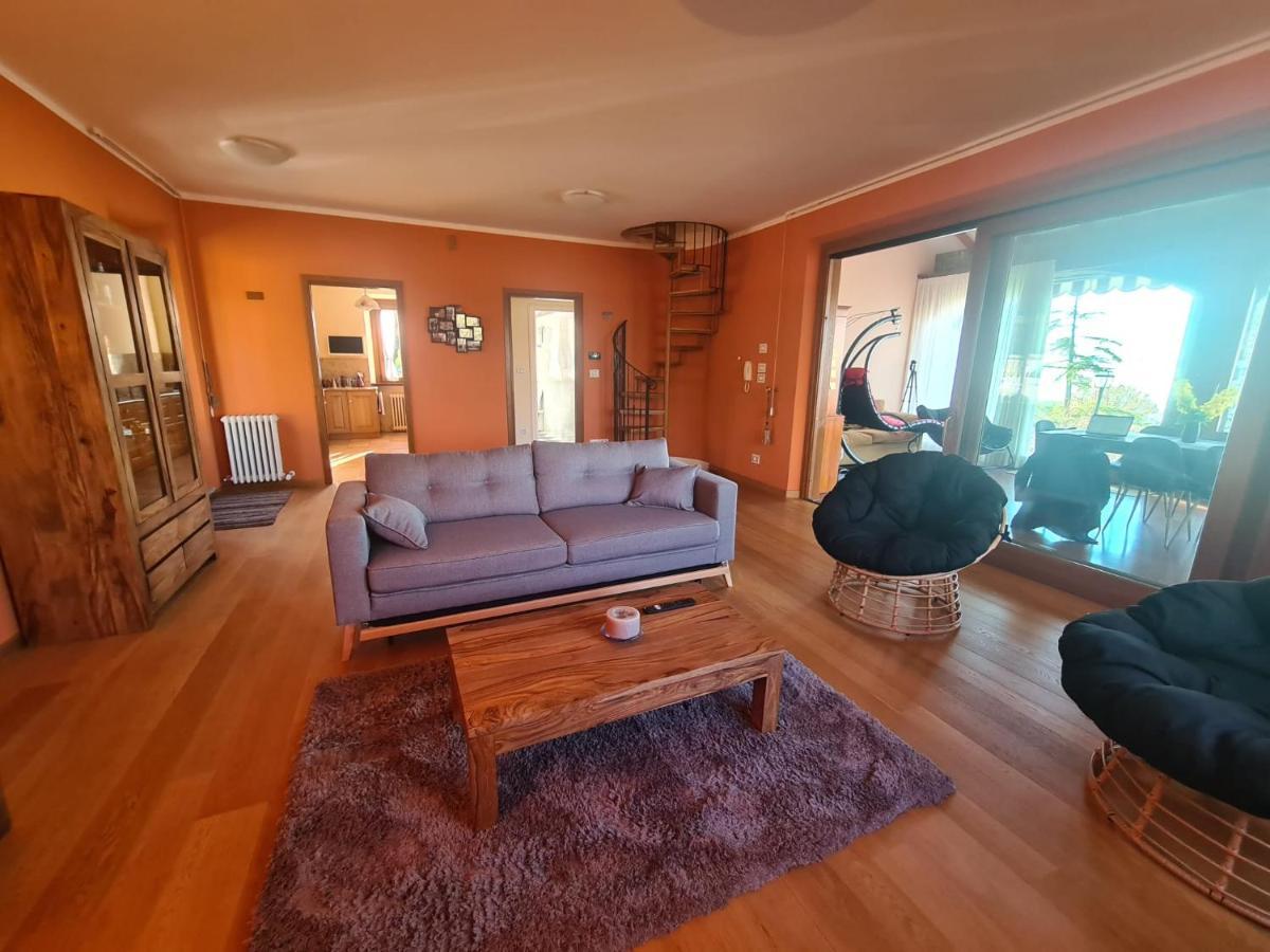 Casa Dei Tramonti Villa San Feliciano Bagian luar foto