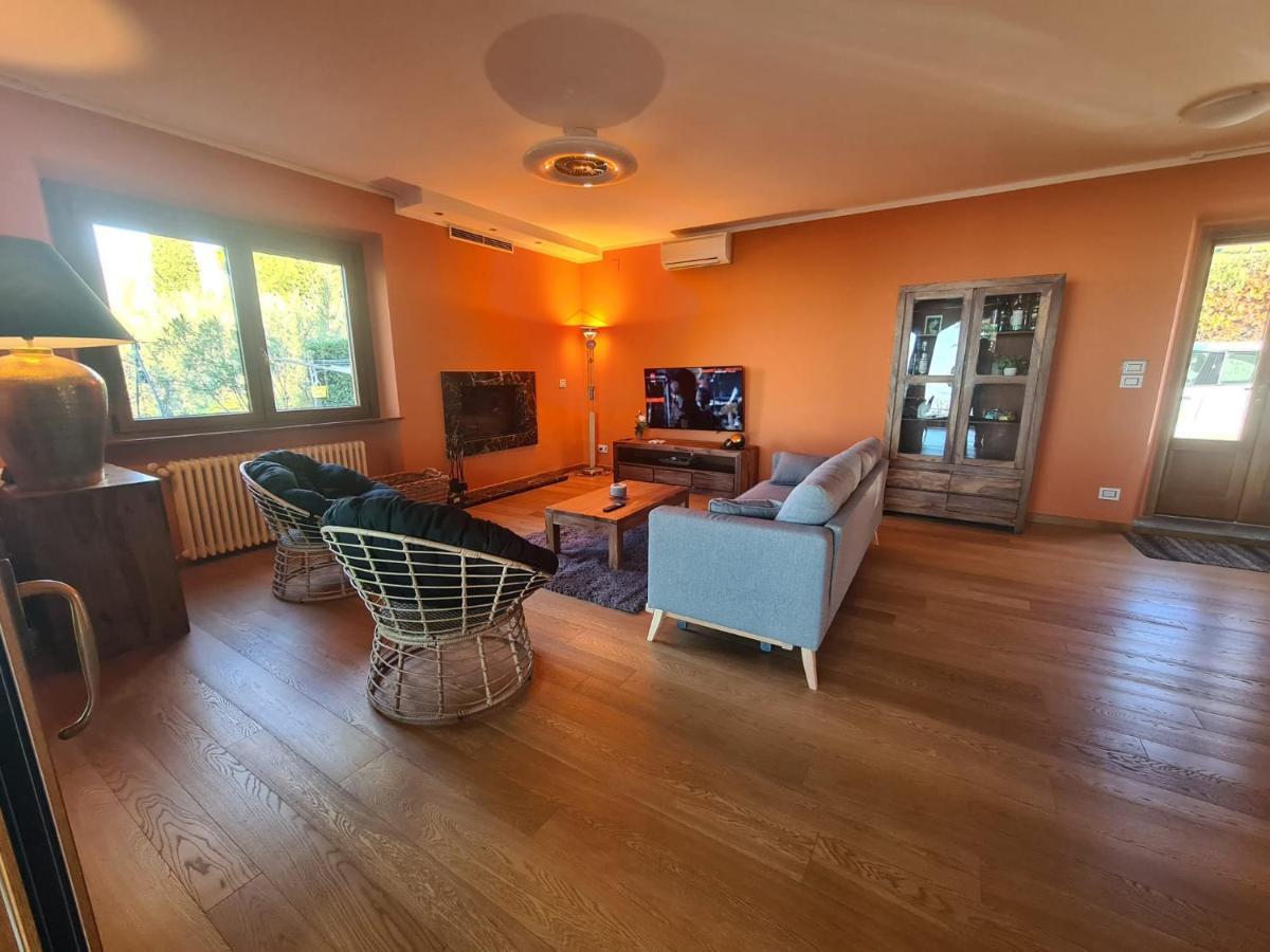 Casa Dei Tramonti Villa San Feliciano Bagian luar foto